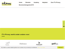 Tablet Screenshot of itsprivacy.nl